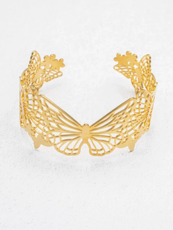 butterfly cuff bracelet by Holly Yashi