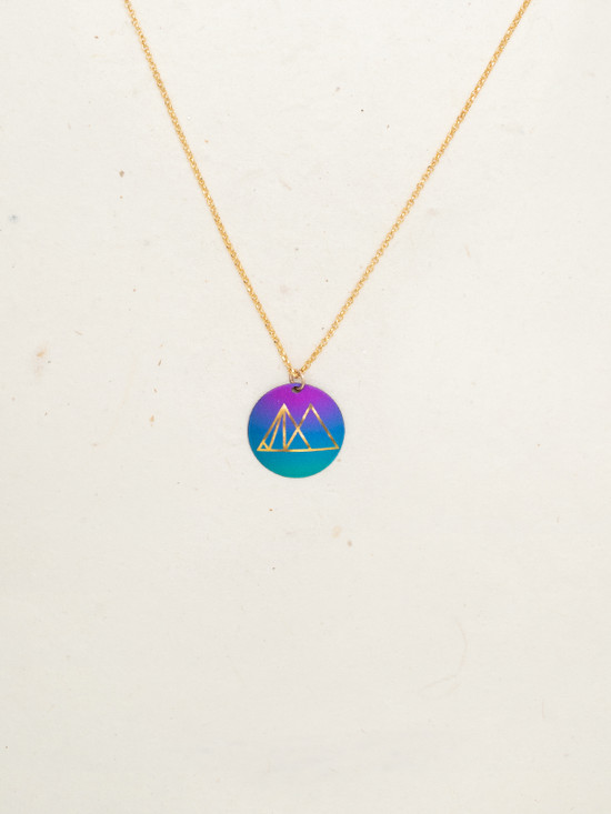 Petite mountains necklace by Holly Yashi