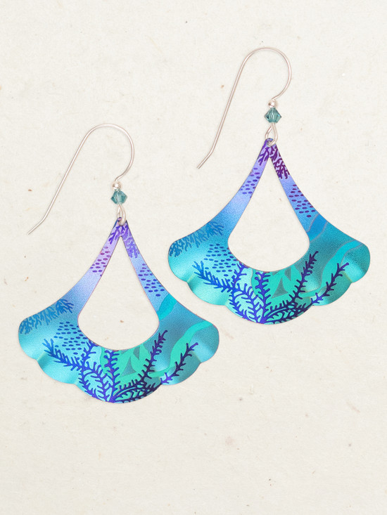 Mermaid Dreams earrings by jewelry designer Holly Yashi in calypso