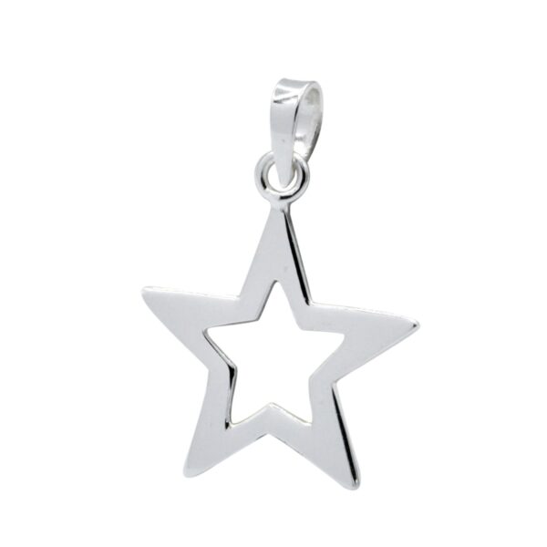 sterling silver star pendant