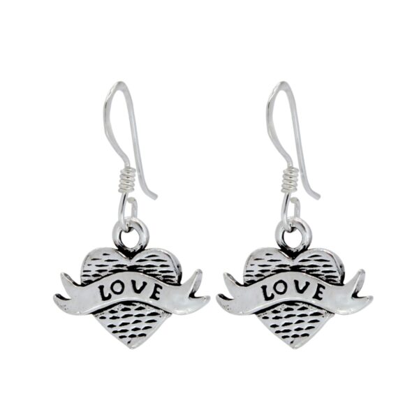 love heart earrings