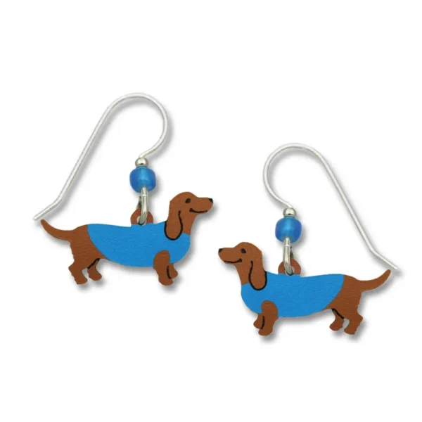 Dachshund earrings