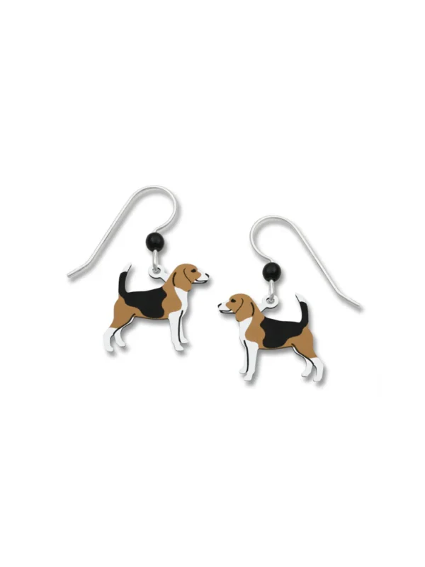 beagle earrings by Sienna Sky