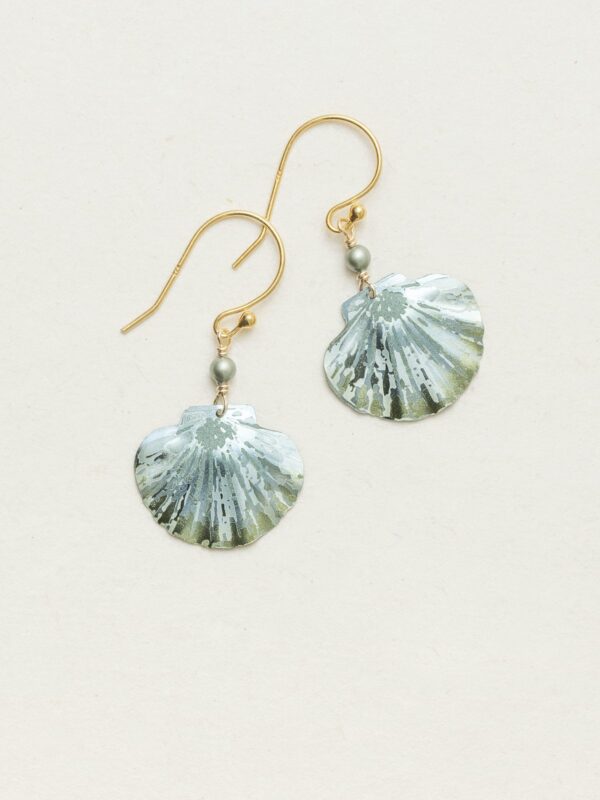 sea shell earrings by Holly Yashi