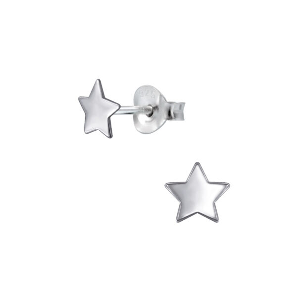 star post earrings