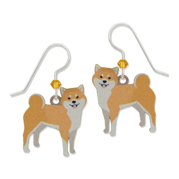 shiba inu earrings
