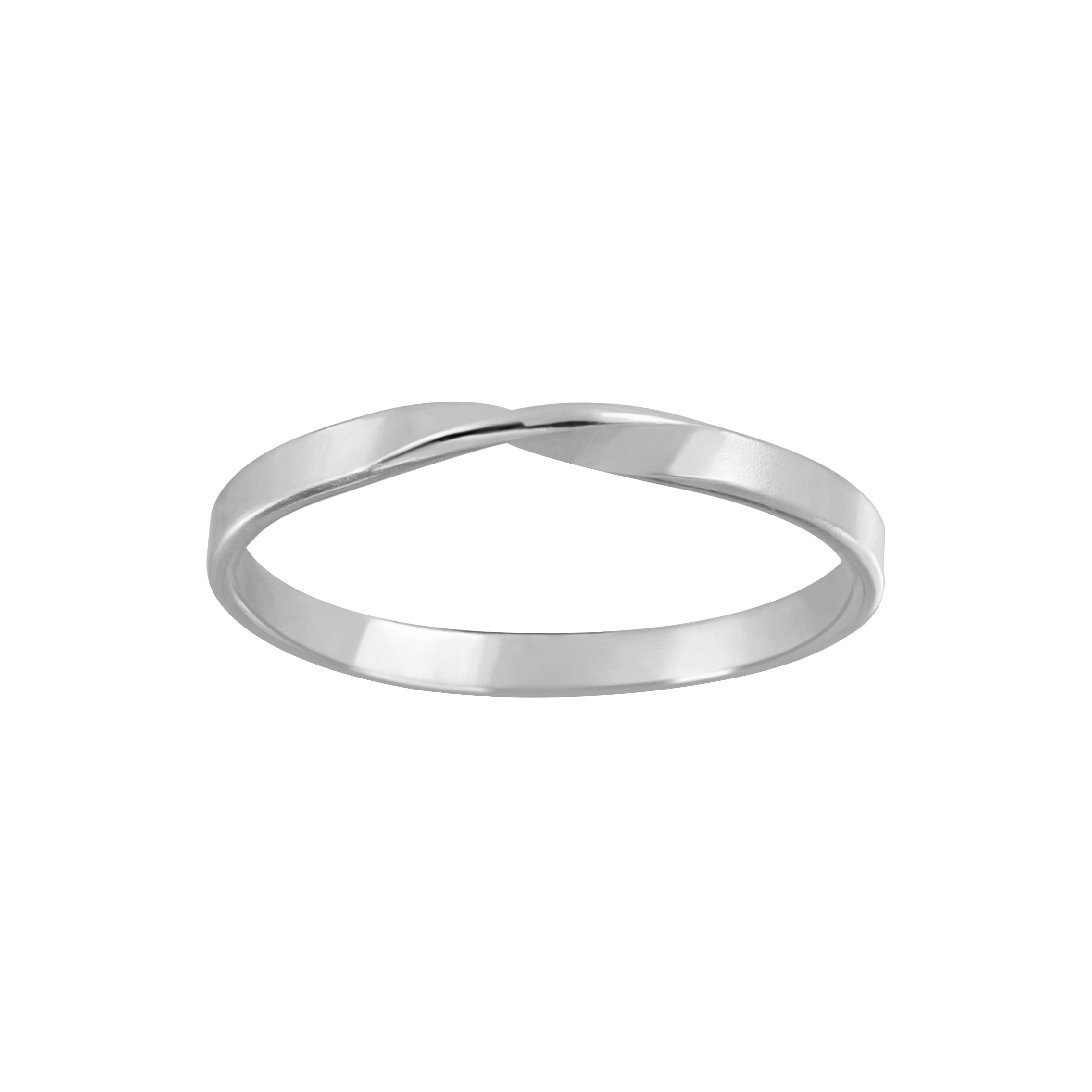 sterling silver twist ring