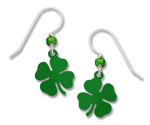 Four leaf clover earrings