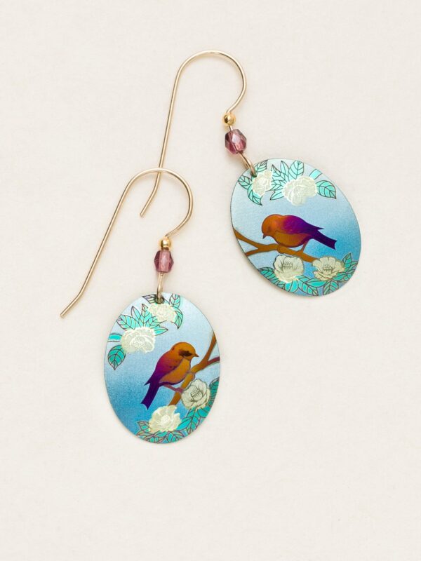 bird earrings by Holly Yashi