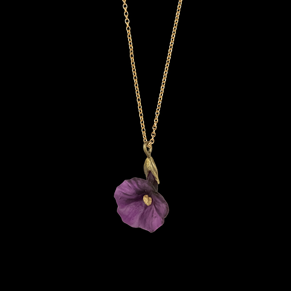 petunia necklace by Michael Michaud