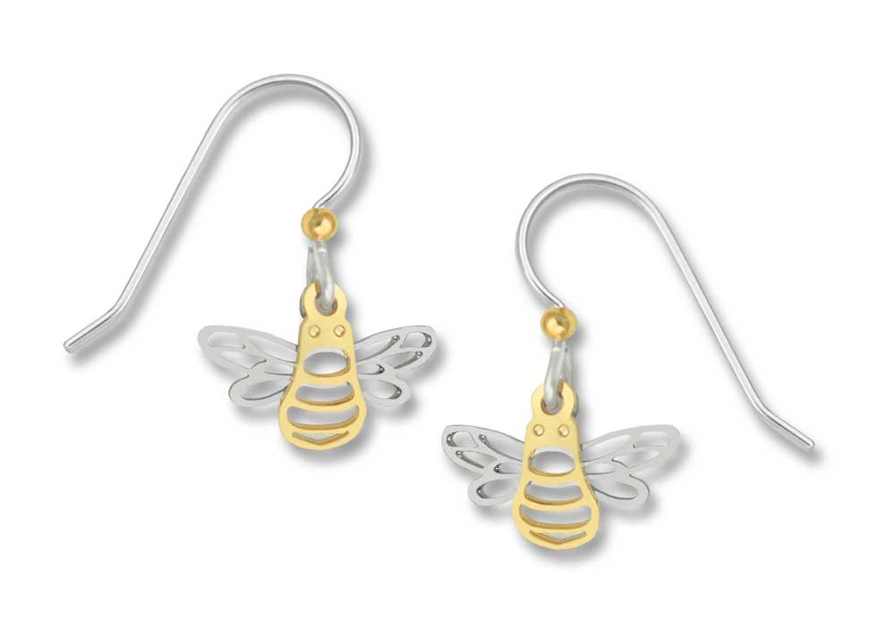 honey bee earrings