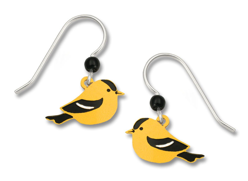 American Goldfinch earrings