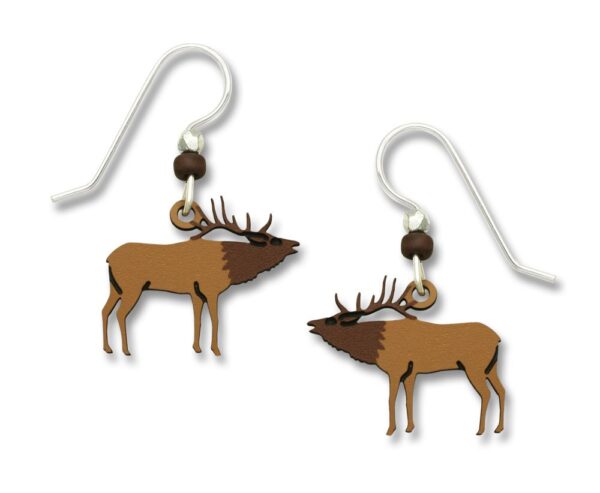 elk earrings