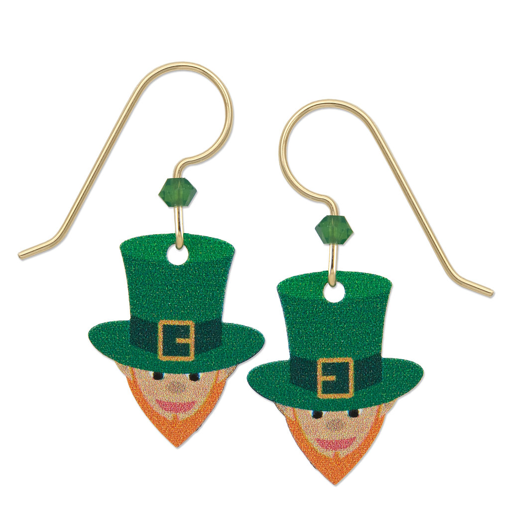 leprechaun earrings