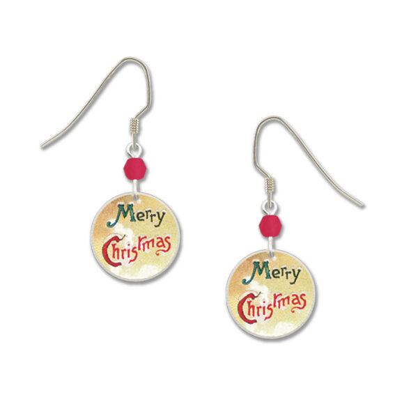 Merry Chirstmas earrings
