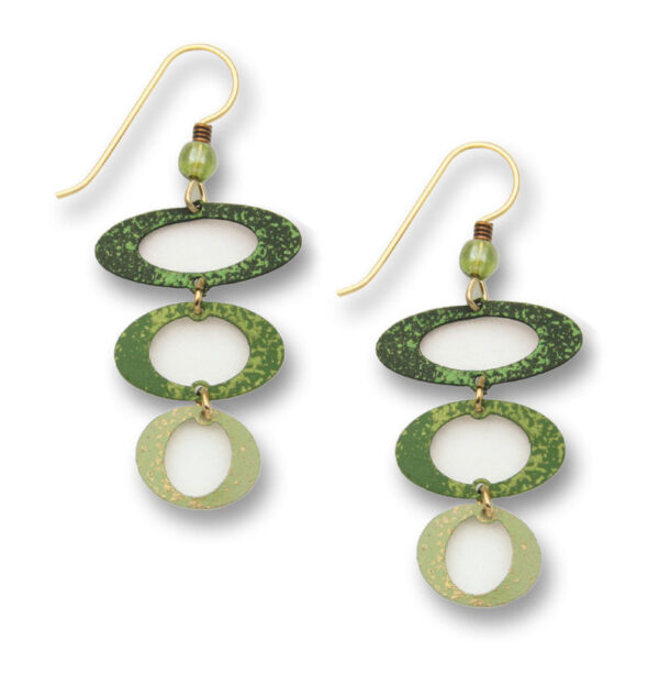 Adajio earrings in green