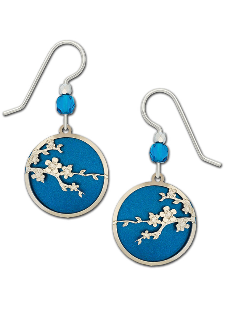 cherry blossom earrings from Adajio