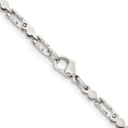 clasp of stainless steel necklace