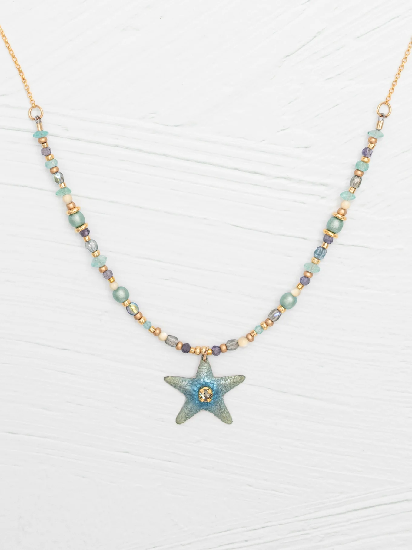 Starfish necklace by Holly Yashi