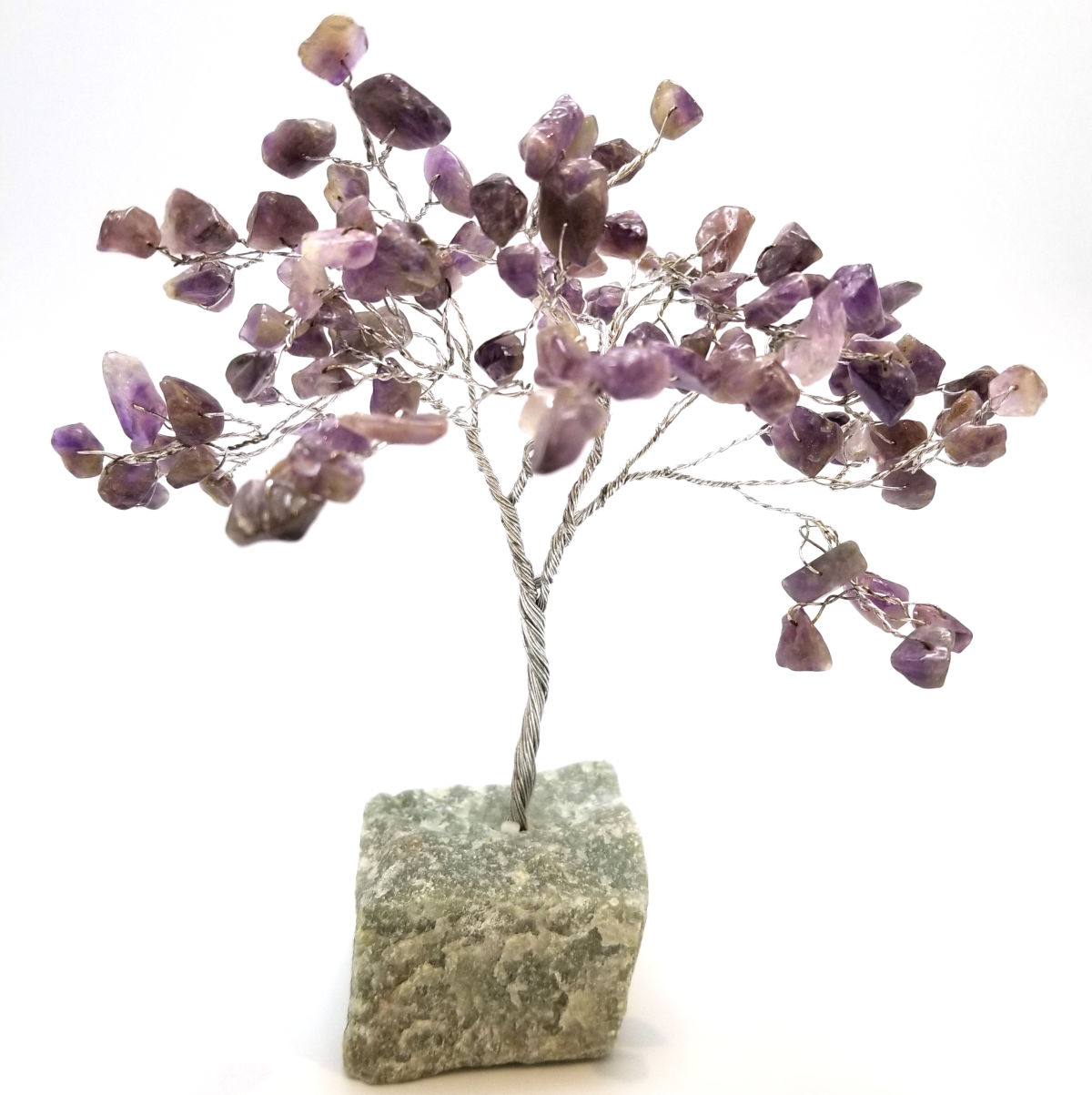 amethyst crystal gemstone tree sculpture
