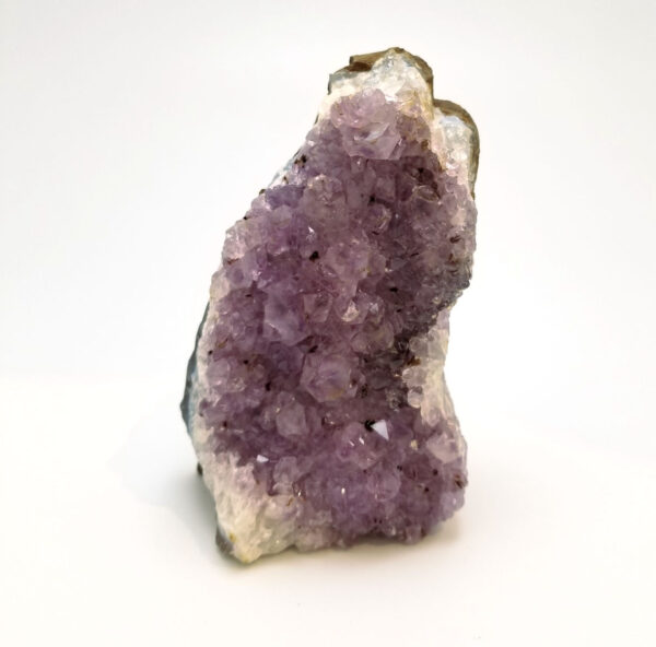 amethyst crystal geode point -front view