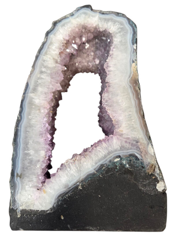 amethyst geode slice