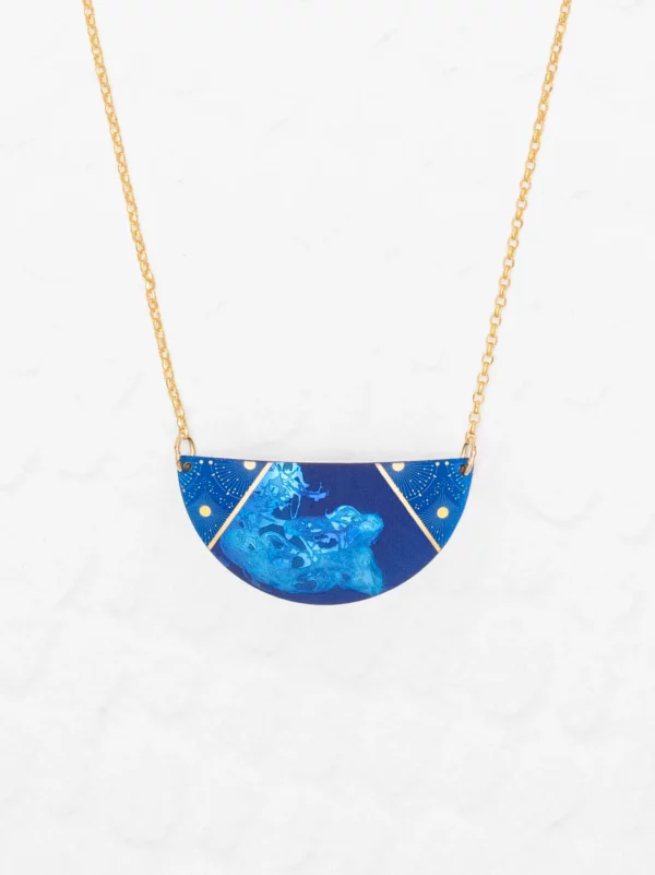 Blue Orion Necklace by Holly Yashi