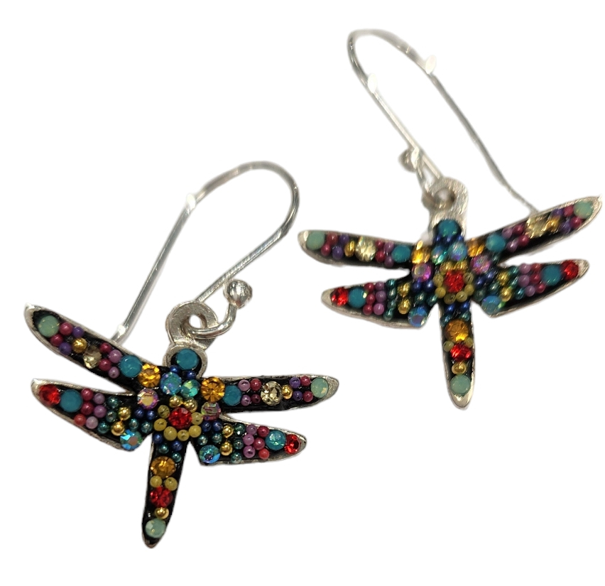 Dragonfly Dreams Earrings - Gold