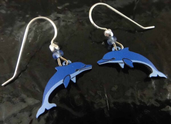 dolphin earrings