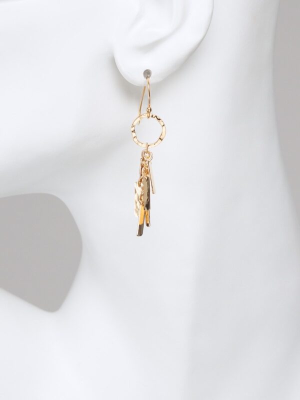 Holly Yashi earrings on mannequin