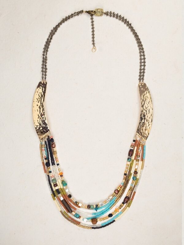 full beaded Taos Necklace by Holly Yashi