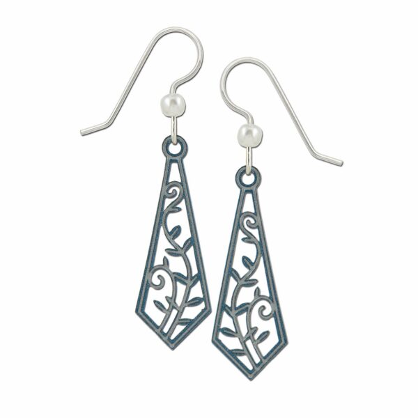 gray vine earrings by Adajio