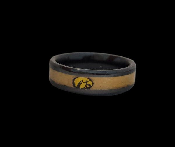 University of Iowa Hawkeye ring –officially licensed, size 9