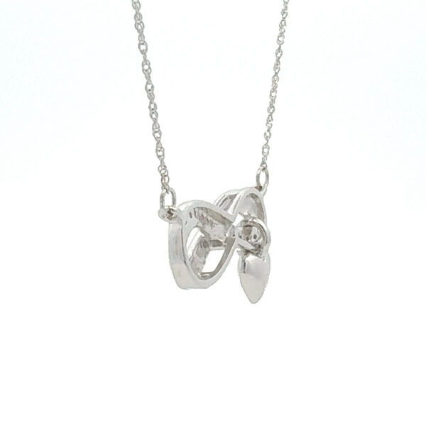 backside of infinity necklace