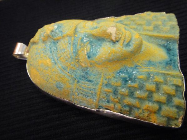 side of King Tutankhamun pendant
