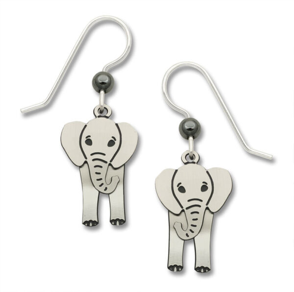 elephant earrings with swaying head