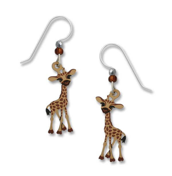 baby giraffe earrings