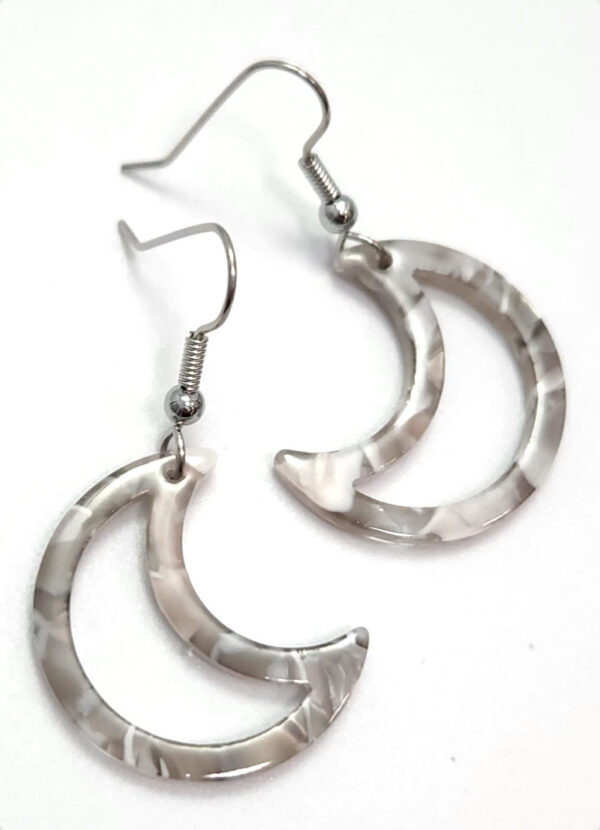 crescent moon earrings