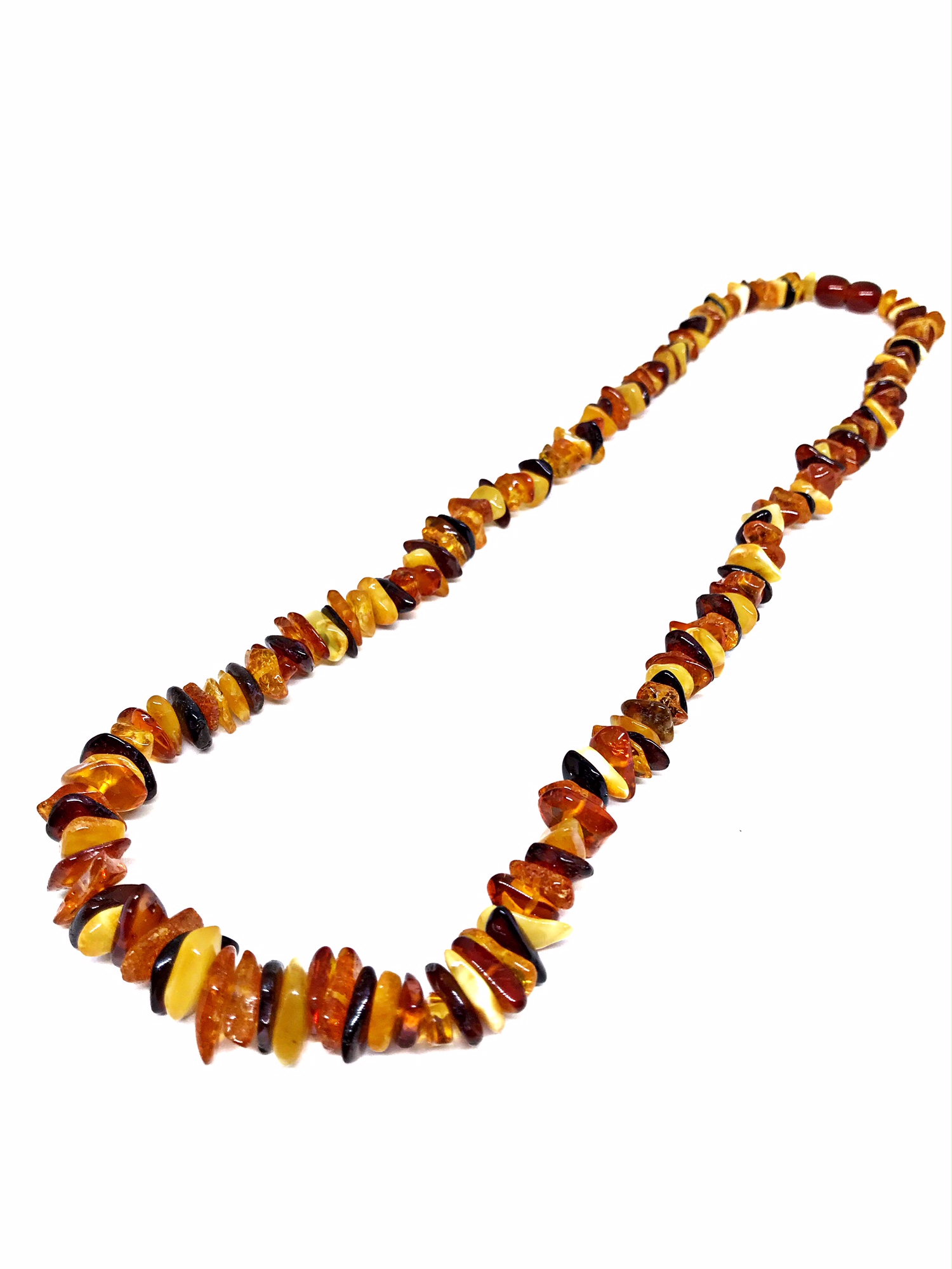 Multicolor Baltic Amber necklace