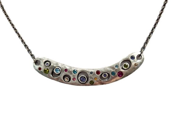Nebula necklace by Patricia Locke