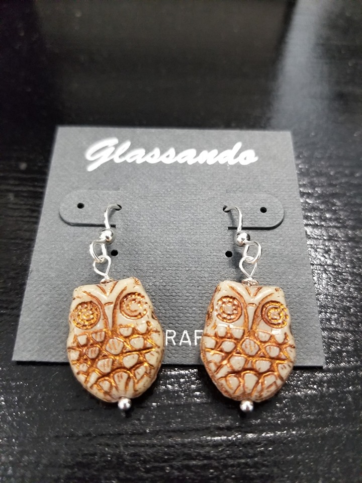 Owl earrings
