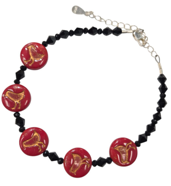 red bird bracelet