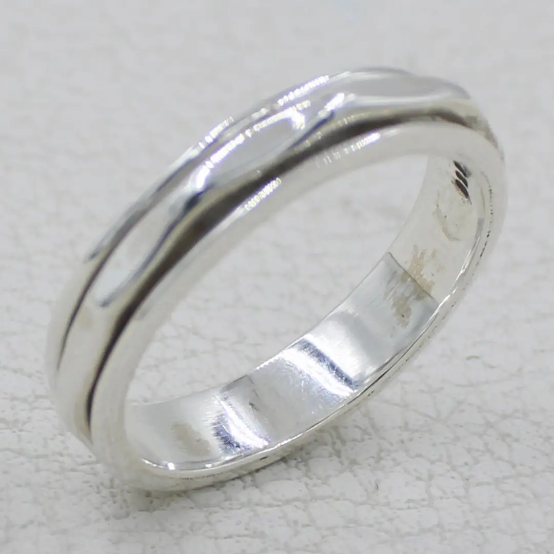 sterling silver spinner ring