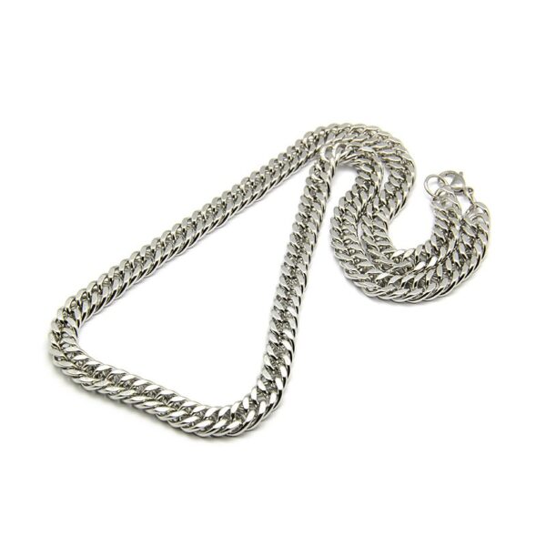 Stainless Steel 24 Inch long Cuban Link Chain