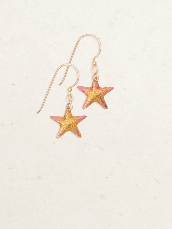 Starfish earrings by jewelry designer Holly Yashi