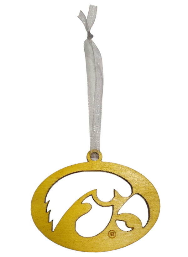 officially licensed Hawkeye Christmas ornament