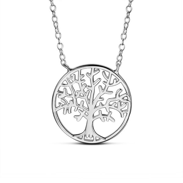 Tree of life sterling silver necklace