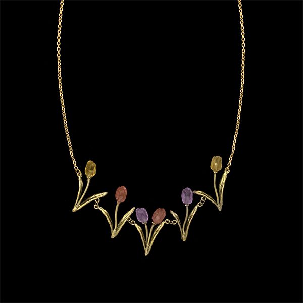 tulip necklace by Michael Michaud