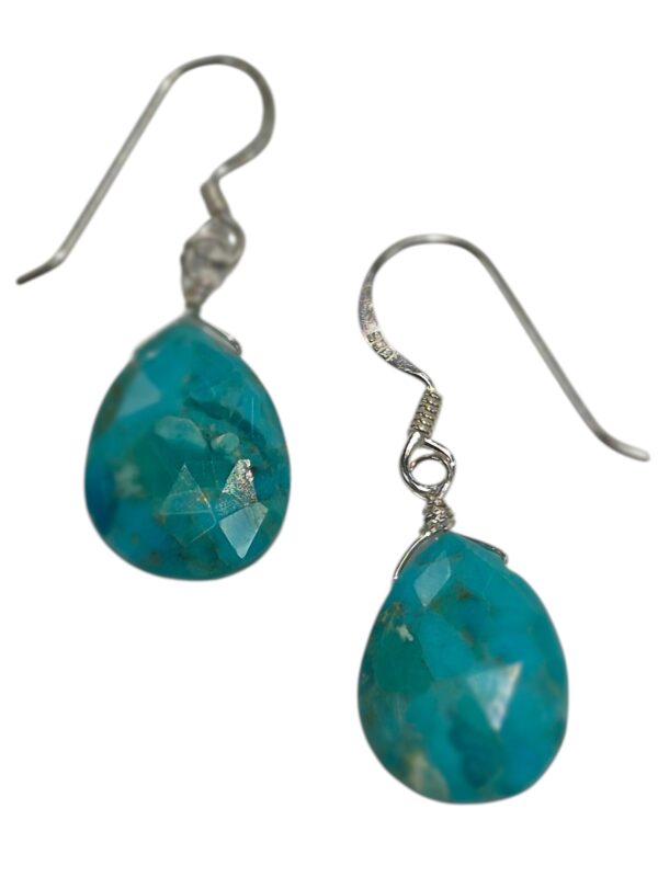 turquoise drop earrings