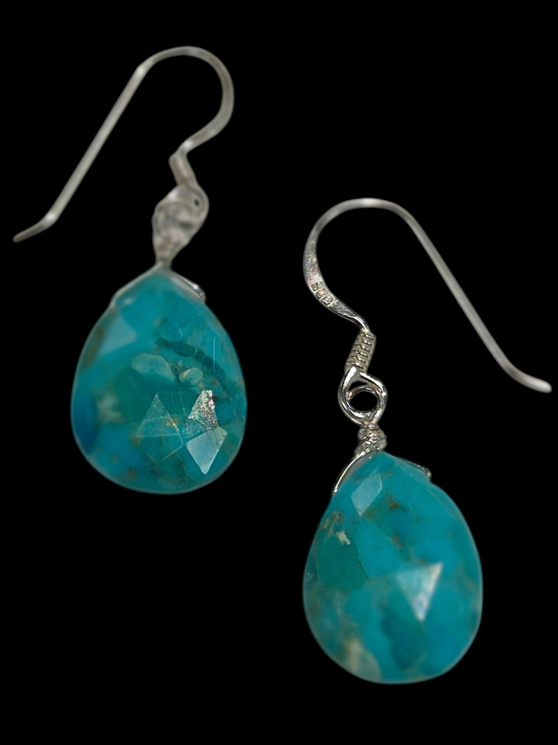 turquoise drop earrings